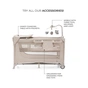Дитячий манеж Kinderkraft с пеленатором Joy 2 Beige (5902533925162) - зменшене зображення 6