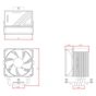 Кулер до процесора ID-Cooling FROZN A400 ARGB - зменшене зображення 8