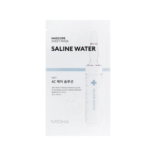 Маска для обличчя Missha AC Saline Water Sheet Mask 28 мл (8809581456570) изображение 1