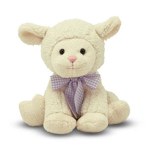 М'яка іграшка Melissa&Doug Застенчивый ягненок, 23 см (MD7400) зображення 1