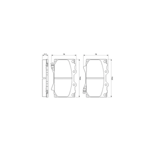 Гальмівні колодки Bosch 0 986 424 640 зображення 1