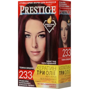 Фарба для волосся Vip's Prestige 233 - Темна вишня 115 мл (3800010504263) зображення 1