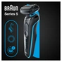 Електробритва Braun Series 5 51-M1000s BLACK / MINT - зменшене зображення 3