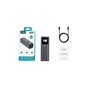 Батарея універсальна Choetech 27000mAh, PD/140W in/out, 2*USB-C/PD5.0, QC3.0/22W, TFT Display (B670-CCGY) - зменшене зображення 4