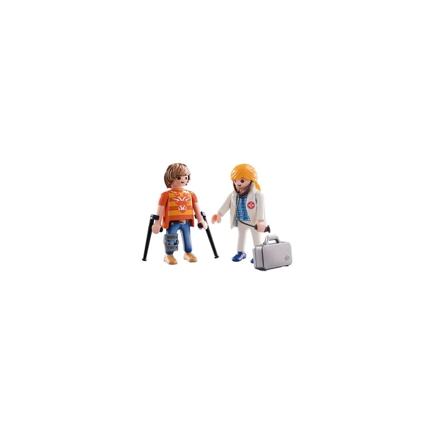 Конструктор Playmobil City action Доктор і пацієнт (70079) - изображение 1