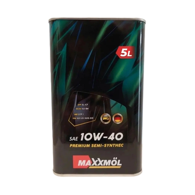 Моторное масло Maxxmol Premium Semi-Synthec 10W-40 5л - изображение 1
