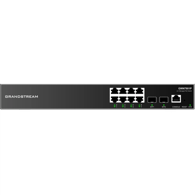 Комутатор мережевий Grandstream GWN7801P - зображення 3