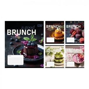 Зошит Yes Brunch А5 18 аркушів клітинка (769098) зображення 1