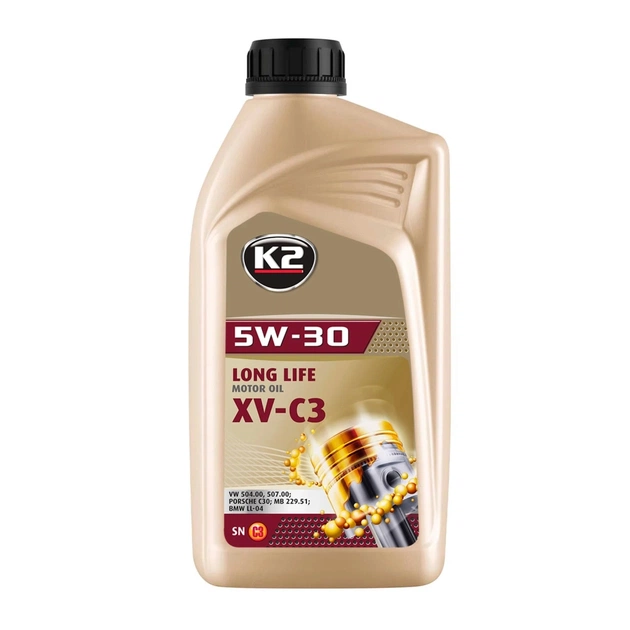 Моторное масло K2 Long Life SN XV-C3 5W-30 1 л (O1481S) - изображение 1