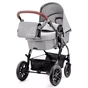 Коляска Kinderkraft 3 в 1 Moov Gray (KKWMOOVGRY00NC) (5902533906949) - зменшене зображення 2