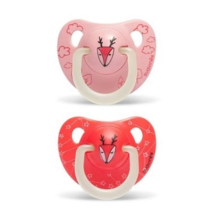 Пустушка Suavinex Оленятко нічна 6-18 міс 2 шт (304522) зображення 1