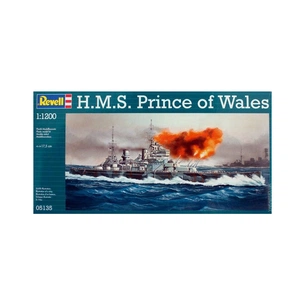Збірна модель Revell Лінкор H.M.S Prince of Wales 1:1200 (5135) зображення 1