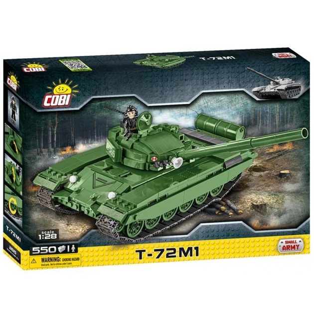 Конструктор Cobi Танк Т-72М1 550 деталей (COBI-2615) (5902251026158) - зображення 1