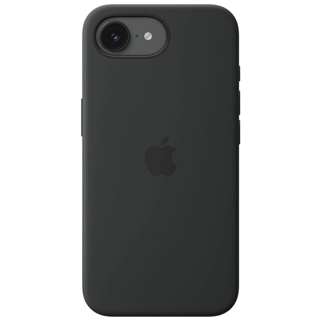 Чохол до мобільного телефона Apple Silicone Case with MagSafe iPhone 17e Black (A3646) (MHWD4ZM/A) - зображення 1