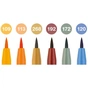 Лайнер Faber-Castell набор капиллярных ручек кисточек PITT Artist Pens Brush Harvest, 6 цветов (32109) - уменьшенное изображение 3