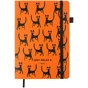 Книга записная Buromax RELAX, А5, 96 листов, клетка, оранжевый (BM.295101-11) - уменьшенное изображение 1