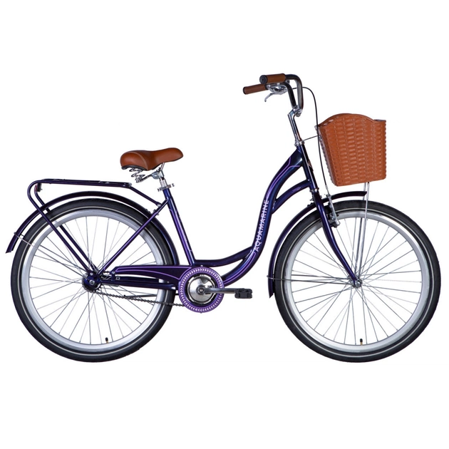 Велосипед Dorozhnik Aquamarine 26" 17" ST 2024 Темно-фіолетовий (OPS-D-26-230) - изображение 1