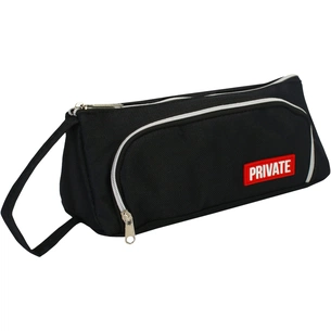 Пенал Cool For School 2 відділення Чорний (CF87214) зображення 1