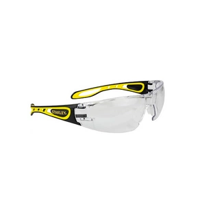 Захисні окуляри Stanley Wrap Around, прозорі, полікарбонатні, з м'якими гумовими дужками (SYE17-10D) зображення 1