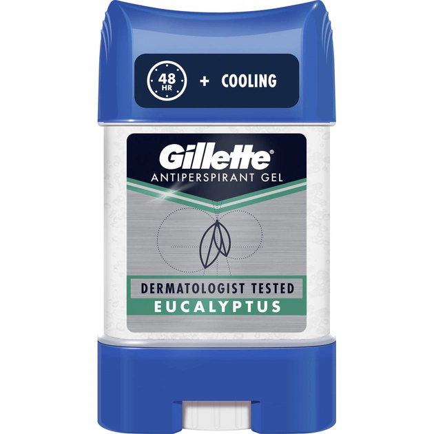 Антиперспірант Gillette Eucalyptus 70 мл (8001841587738) - изображение 1