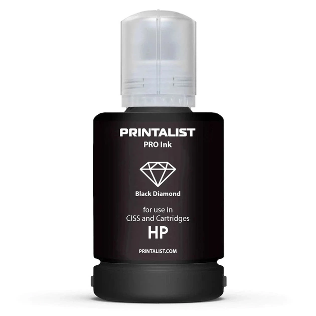 Чорнило Printalist HP 140г Black (PL-INK-HP-B) - picture 1