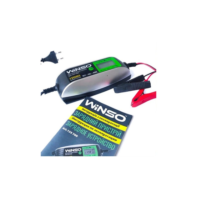 Зарядний пристрій для автомобільного акумулятора WINSO 139700 - picture 3