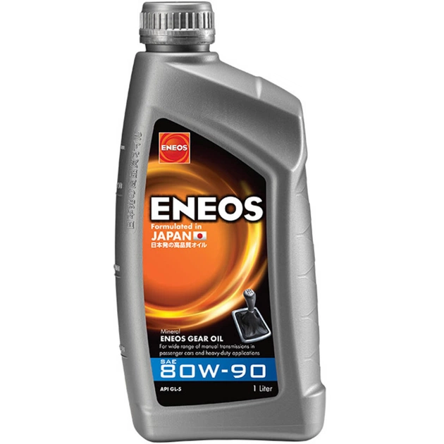 Трансмиссионное масло ENEOS GEAR OIL 80W-90 1л (EU0090401N) - изображение 1