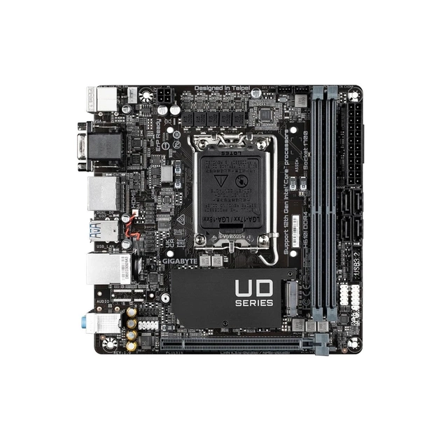 Материнська плата GIGABYTE H610I DDR4 - зображення 1