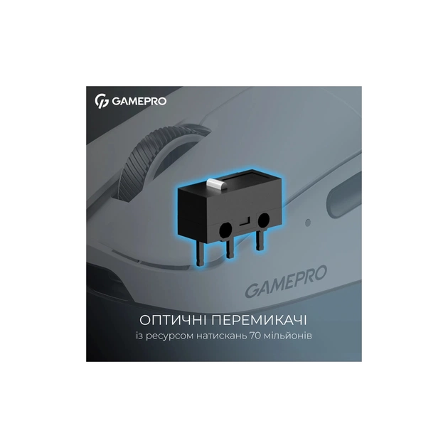 Мишка GamePro Asgard Odin 8K Wireless/USB White (GM035W) - picture 12