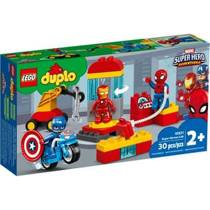 Конструктор LEGO DUPLO Super Heroes Marvel Comics Лабораторія супергероїв 30 деталей (10921) зображення 1