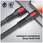 Дата кабель USB 2.0 AM to Micro 5P 1.0m AR15 2.4A black Armorstandart (ARM59535) - зменшене зображення 3