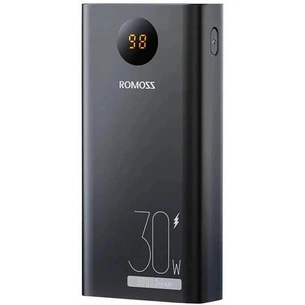 Універсальна мобільна батарея Romoss PEA30 30000mAh 30W Black (PEA30-292-2111H) зображення 1