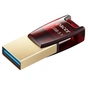 USB флеш накопичувач Apacer 64GB AH180 Red Type-C Dual USB 3.1 (AP64GAH180R-1) - зменшене зображення 1
