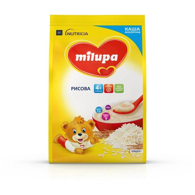 Дитяча каша Milupa Рисова молочна 210г (5900852931178) - picture 8