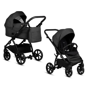 Коляска TUTIS 2 в 1 Leo Black (1222020) зображення 1