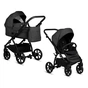 Коляска TUTIS 2 в 1 Leo Black (1222020) - зменшене зображення 1