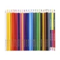 Карандаши цветные Faber-Castell 24 кольори "Замок" + 3 шт двоколірні + стругачка (110324) (30454) - уменьшенное изображение 3