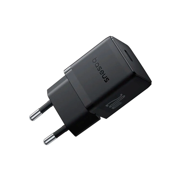 Зарядний пристрій Baseus Palm Fast Charger 1C 20W + Cable 1.0m Type-C 60W black (P10111602113-01) - picture 5
