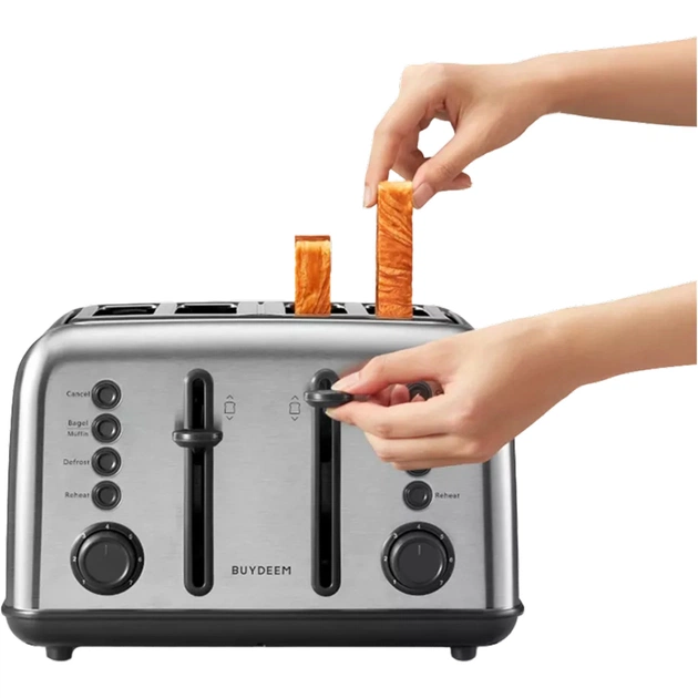 Тостер Buydeem DT640E Stainless Stell (DT640E-SS/EU) - picture 6