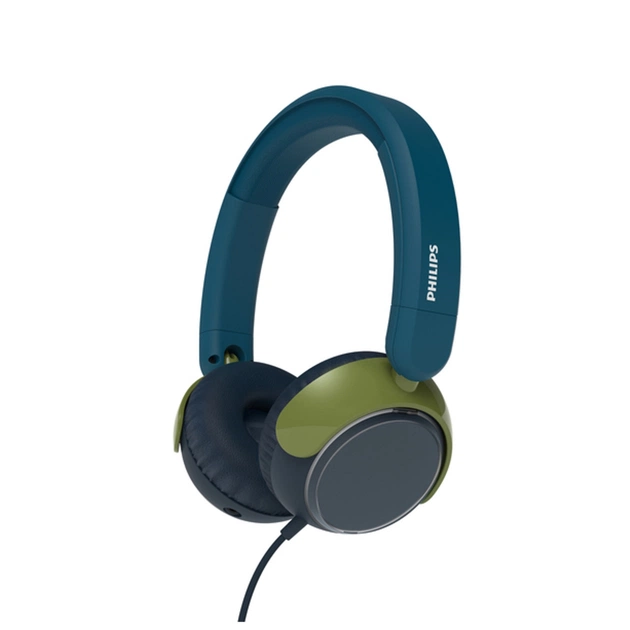 Наушники Philips TAK2000CT/00 USB-C/3,5 мм Blue/Green (TAK2000CT/00) - изображение 1