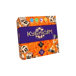 Настільна гра Danko Toys КубикУм, українська (G-KU-01U) зображення 1