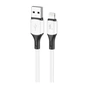 Дата кабель USB 2.0 AM to Lightning 1.0m silicone white Wibrand (WI.DC/MA1W-UL) - уменьшенное изображение 1