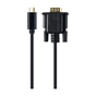 Переходник Cablexpert USB-C to VGA/Full HD60Hz 2m (A-CM-VGAM-01) - уменьшенное изображение 1