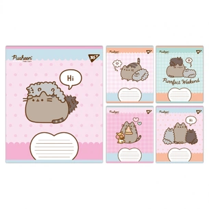 Зошит Yes Pusheen Weekend А5 12 аркушів коса лінія (767609) зображення 1