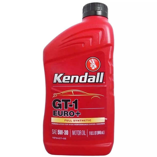Моторна олива Kendall GT-1 EURO+ MO 5W30 0,946 л - зображення 1