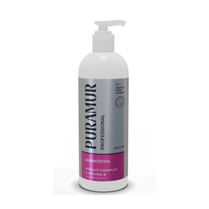 Шампунь для тварин Puramur Vitality Complex with Vitamin B зміцнюючий 200 мл (4823082432974) зображення 1