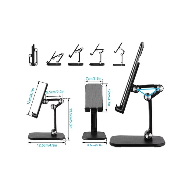 Підставка до планшета Dynamode smartphones/tablets 4-13 inches (PH-Stand-02 black) - зображення 9