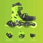 Роликові ковзани Neon Inline Green розмір 30-33 (NT07G4) - зменшене зображення 6