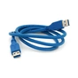 Дата кабель USB 3.0 AM/AM 1.0m Blue Voltronic (YT-3.0AM+AM-1.0) - уменьшенное изображение 1