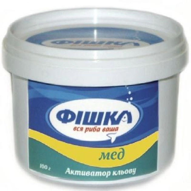Активатор кльову Фишка 100гр мед (FSAK06100) - зображення 1